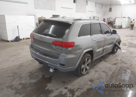 2015 Jeep Grand Cherokee Overland из США, поврежденный, VIN 1C4RJECG5FC957578